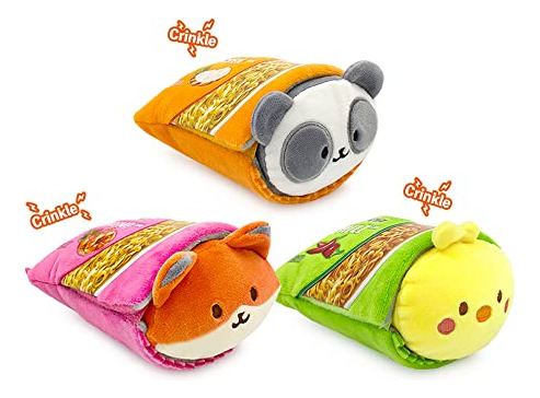 Peluche Manta Ramen Pollito 15 Cm Suave Y Cómodo