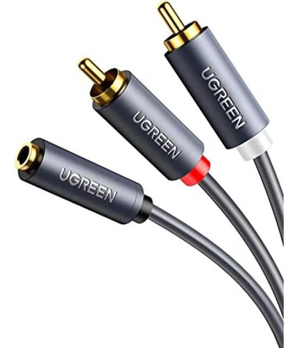 Ugreen Cable De 0.138 In Hembra A 2 Rca Macho Chapado En