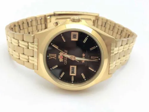 Reloj orient automatico dorado hotsell