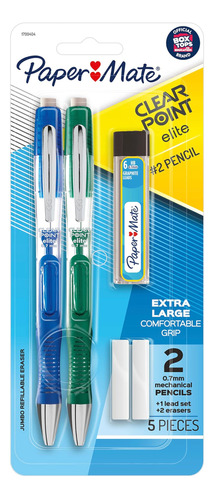 Juego Básico De Portaminas Paper Mate Clearpoint Elite De 0,