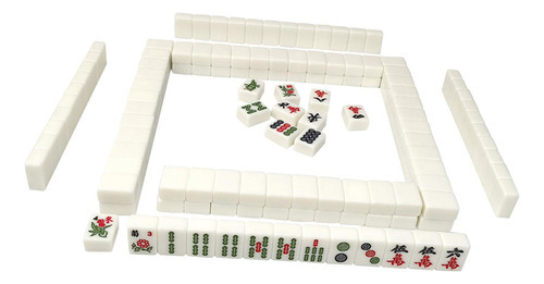 Set De Minifichas De Mahjong En Versión China 144 Unidades P