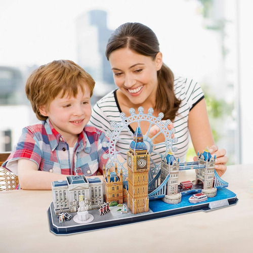 Rompecabezas 3d Para Niños De 8 A 12 A 14 Años, London Arts