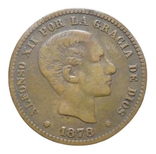 España 5 Céntimos 1878  Rt2#7