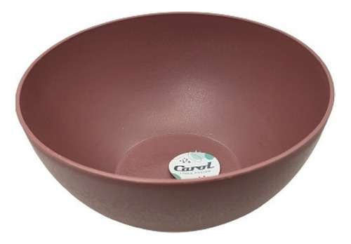 Bowl Ensaladera Plastico Batidora Recipiente Carol 20cm Color Borravino