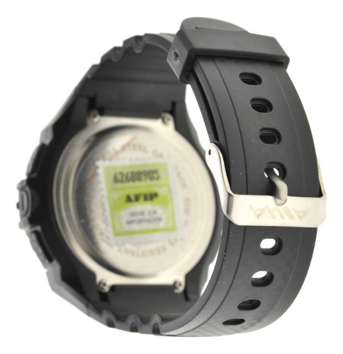 Imagen 5 de 10 de Reloj Hombre Aiwa Cronografo Deportivo Luz Sumergible Rm-27
