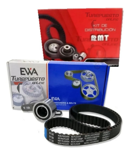 Kit Correa Y Tensor Distribucion P/ Ford Transit 2.5 Td