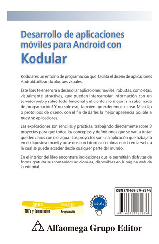 Libro Tecnico Desarrollo De Apps Móviles Android Con Kodular