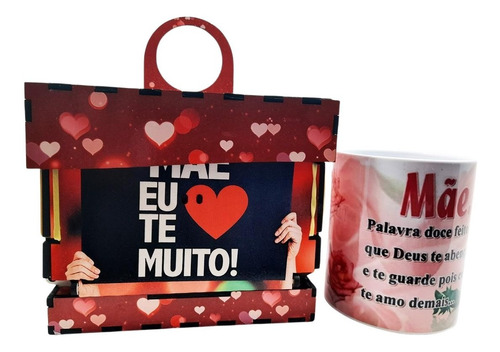 Presente Caixa Dia Das Mães Explosão De Amor Com Caneca