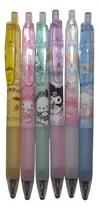 Comprar Pack 6 Lapiceras Sanrio Lts Kitty Kuromi Melody Cinnamoroll