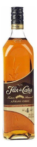 Pack De 6 Ron Flor De Caña Gold Oro 4 Años 750 Ml