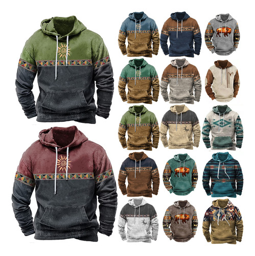 Sudadera Con Capucha Estampada En 3d De Talla Grande Hip Hop