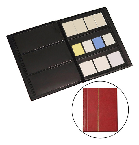Lbum De Selos 10 Folhas (20 Páginas) Páginas De Vermelho