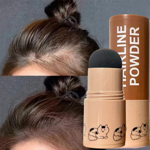 Polvo Maquillaje Fibra Capilar Cubre Raíz Cabello Calvicie F