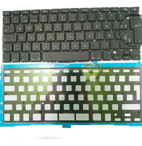 Teclado Para Apple Macbook Pro A1398 Español Retroiluminado