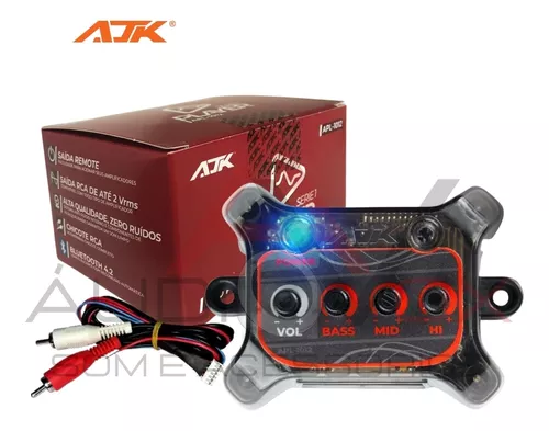 Player Ajk Placa 12v Som Bluetooth Mini Paredão Caixa Bob - Desconto no  Preço