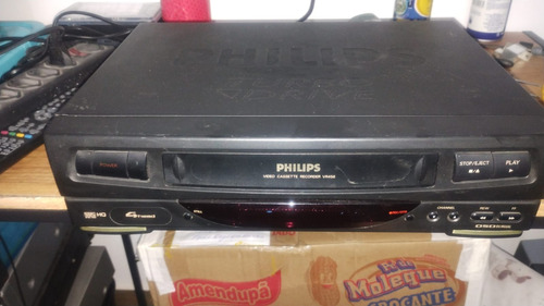 Vídeo Cassete Philips Vr456 ( Sucata P/ Peças ) (Usado)