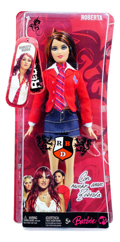 Barbie Rbd Rebelde Roberta Pardo 2007 Edition