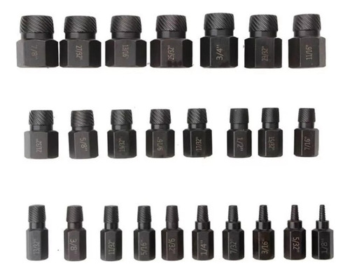 Nuevo Juego De Extractores De Tornillos De 25 Piezas.