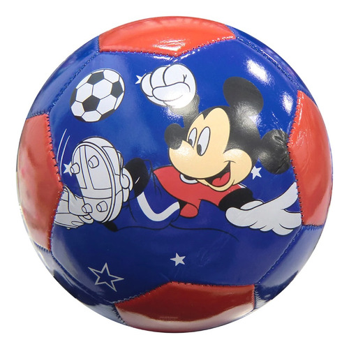 Pelota Fútbol Cuero Nº3 Mickey Mouse Original Y Oficial