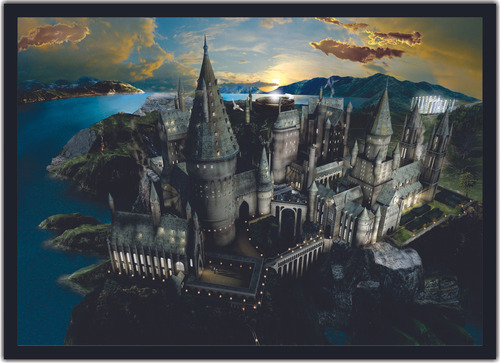 Quadro Decorativo Harry Potter Geek Cinema Filmes G02