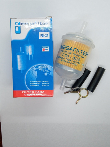 Filtro De Gasolina Universal Fgi-024 Megafilter