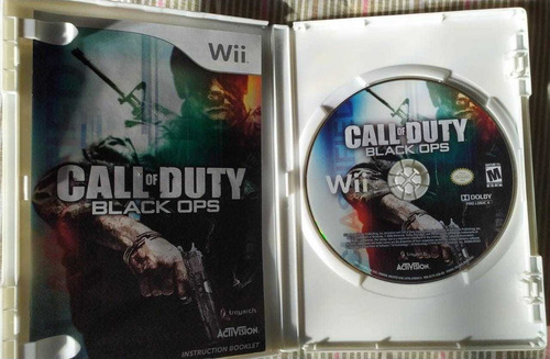 Call Of Duty - Black Ops - Wii - Original Mídia Física (Usado)