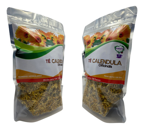 Flor De Calendula, Calendula Deshidratada, Combo 150 Grs
