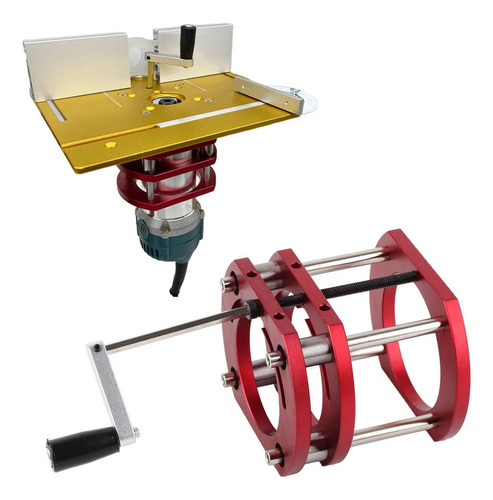 Elevador Para Mesa Fresadora Base Soporte Herramienta Diy
