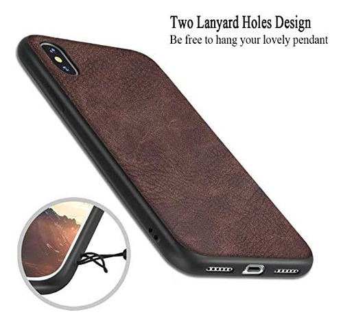 Salawat Compatible Con iPhone XR Case, Slim Pu Leather A De