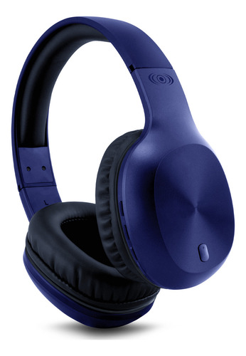 Audífonos On Ear Inalámbricos Bluetooth Recargables Color Azul