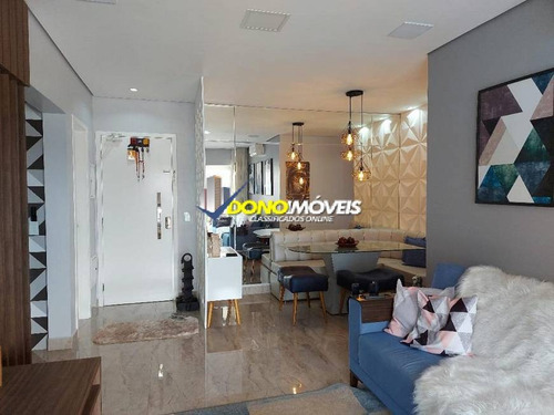 Imagem 5 de 15 de Lindo Apto 96m, Cond. Ideale, Baeta Neves, Sbc-sp - Su-637