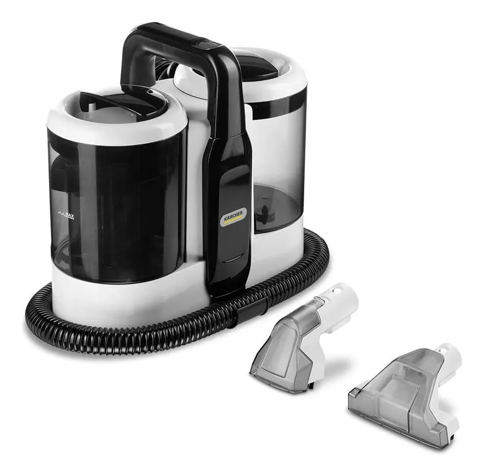 Extratora Limpadora De Estofados Kärcher Home Care 1600w 3 Em 1 Portátil 220v Branco