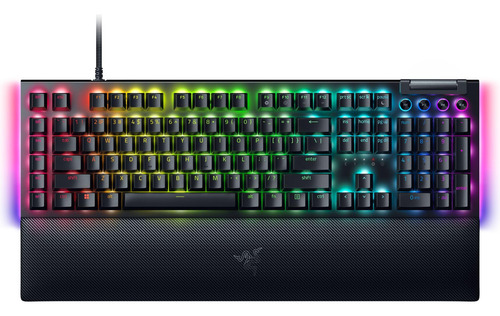 Teclado Mecânico Para Jogos Razer Blackwidow V4 Yellow Switc