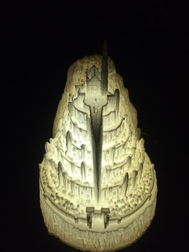 Minas Tirith Señor De Los Anillos Lampara 37cm  Impresion 3d