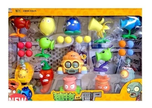 Juego Plantas Vs Zombies Muñeco Colección Juegos Infantil