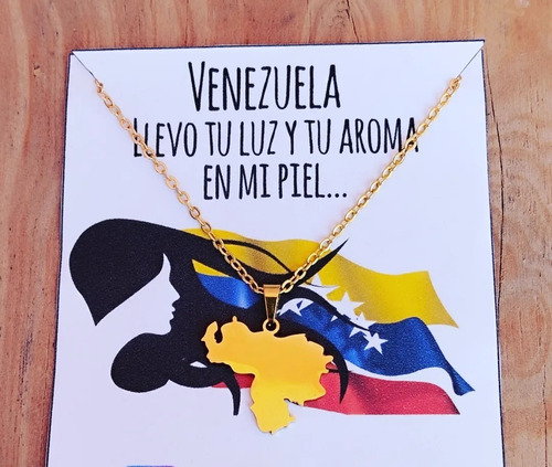 Collar Venezuela Yo Amo A Mi Pais 