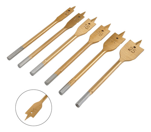Broca Para Madera Plana De 150 Mm, Ideal Para Taladrar Mader