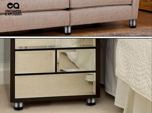 Imagen 5 de 6 de Pata Mueble 6cmacero Inoxidable - Unidad A $4000