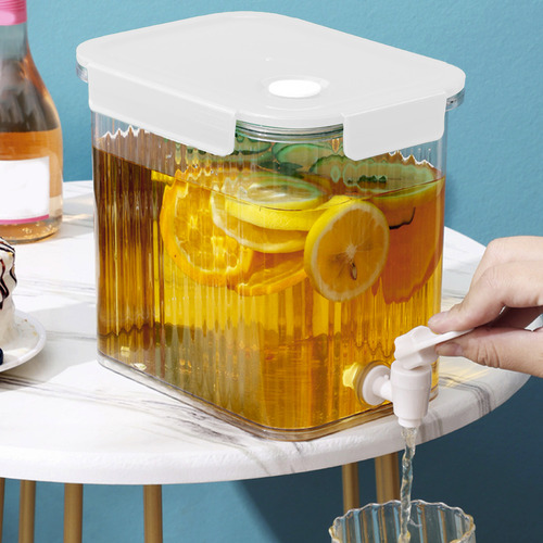 Dispensador De Bebidas Para Refrigerador Recipiente De Bebid