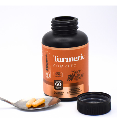 Turmeric Complex Paquete 3 Piezas (rinde 3 Meses) Momosie