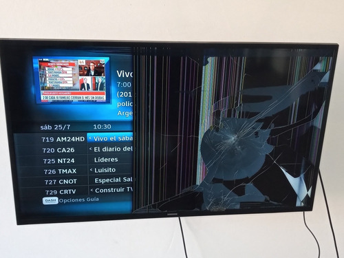 Smart Tv Full Hd Samsung 40 Pulgadas Pantalla Rota