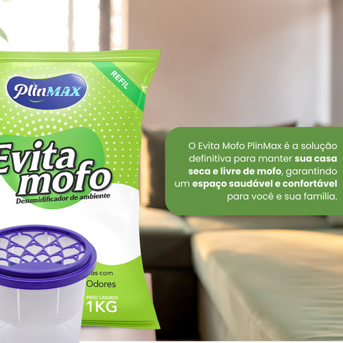 Antimofo Cloreto De Cálcio Refil 3kg