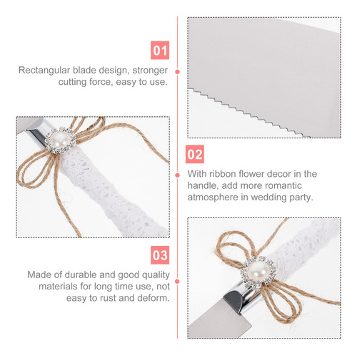 Aaa Cuchillo Inoxidable Para Tartas De Boda