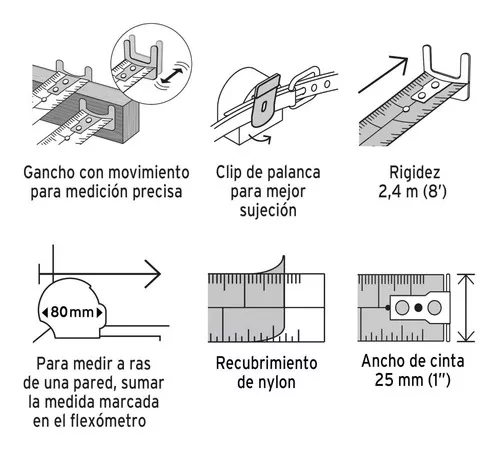 Tercera imagen para búsqueda de cinta metrica