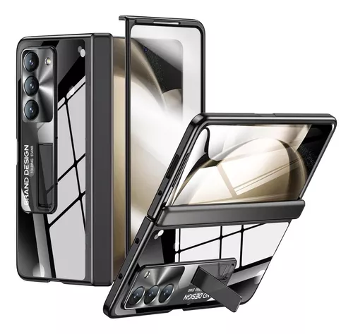 Funda Samsung con soporte gris para Galaxy Z Fold 5