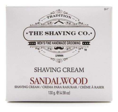 The Shaving Co Kit X 2 Crema Para Afeitar Sándalo Cream