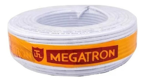 Cabo Coaxial Rg6 75ohm 95% Malha Megatron Anatel Rl 100mts