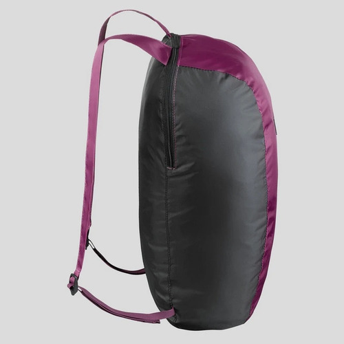 Mochila De Viaje Forclaz Compacta 10l Original Nueva Rosa Oscuro Liso