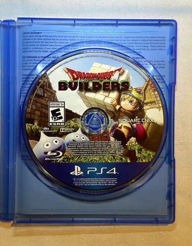 Dragon Quest Builders Para Ps4 (Usado)