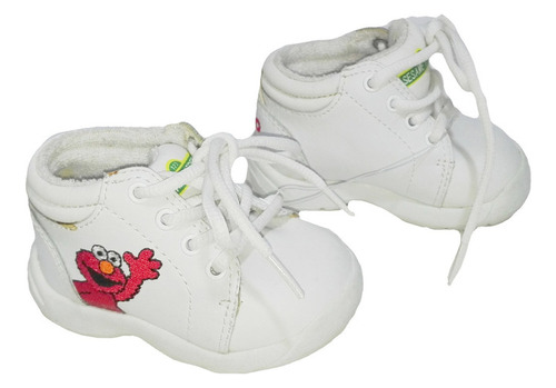 Zapatillas Sneakers Plaza Sesamo Elmo Niño Talla 2 Sesame